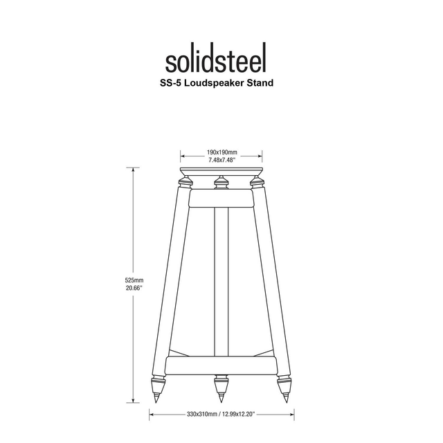 Solidsteel SS Series Hvid